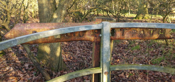 Rusty sign