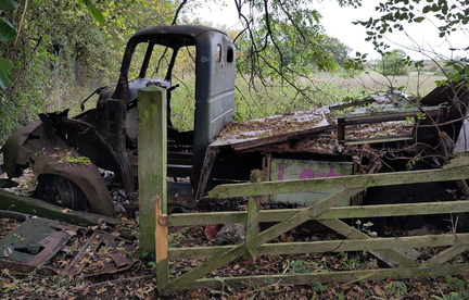 Derelict truck